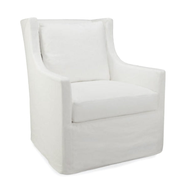 White Chair Fabric Slipcover Swivel Option Canvas Interiors   3557 1211 01SW 600x 